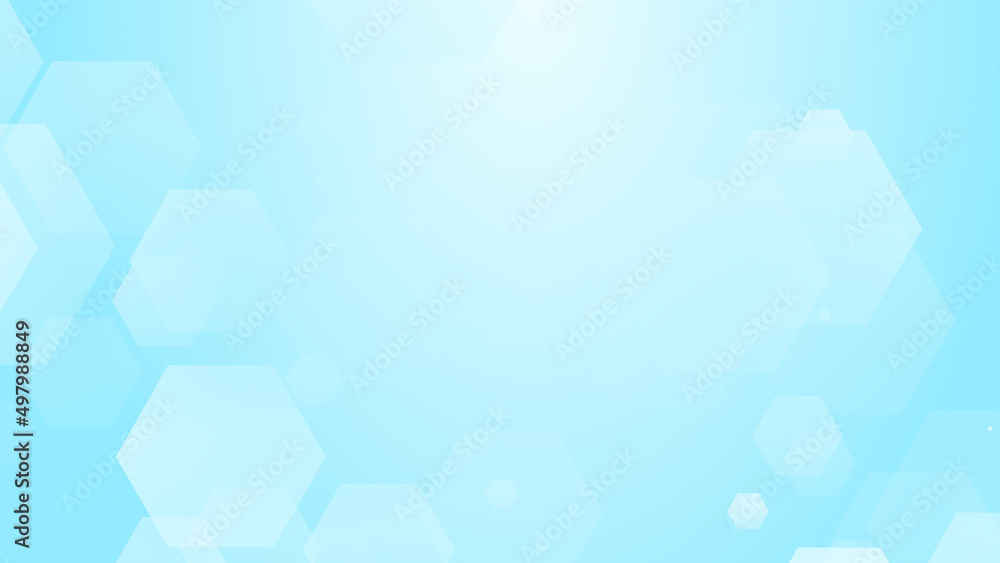 Abstract hexagon geometric white blue pattern technology medical and science background. Abstract hexagon geometric white blue pattern technology medical and science background.