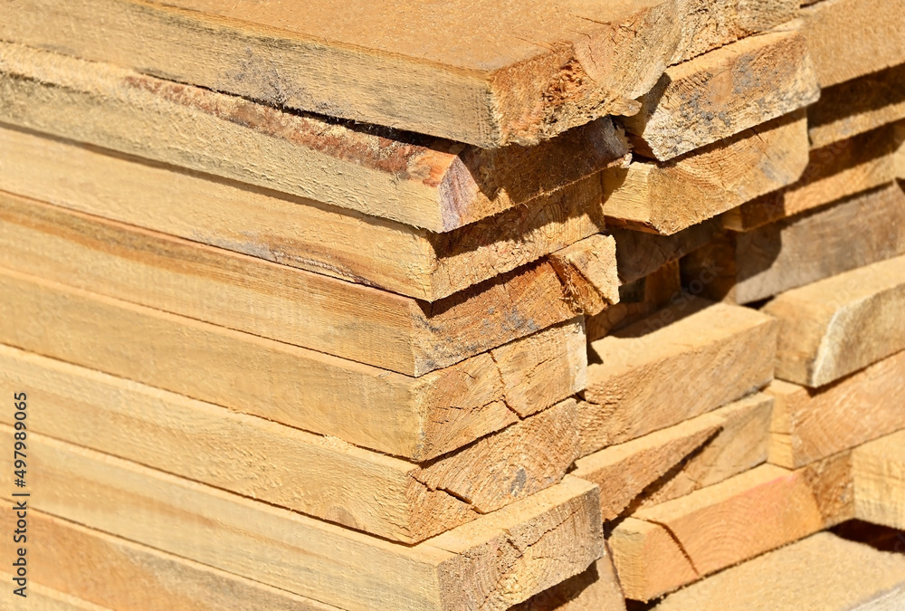 Pine wooden beam Pine wooden beam