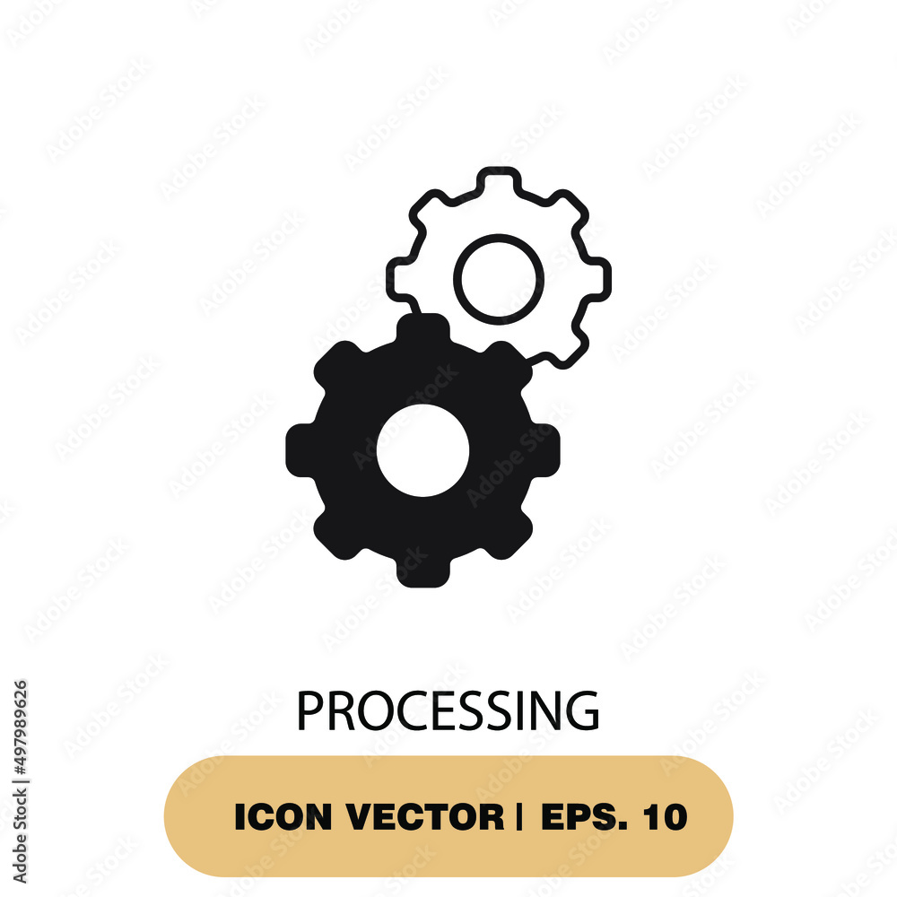 processing icons symbol vector elements for infographic web processing icons symbol vector elements for infographic web