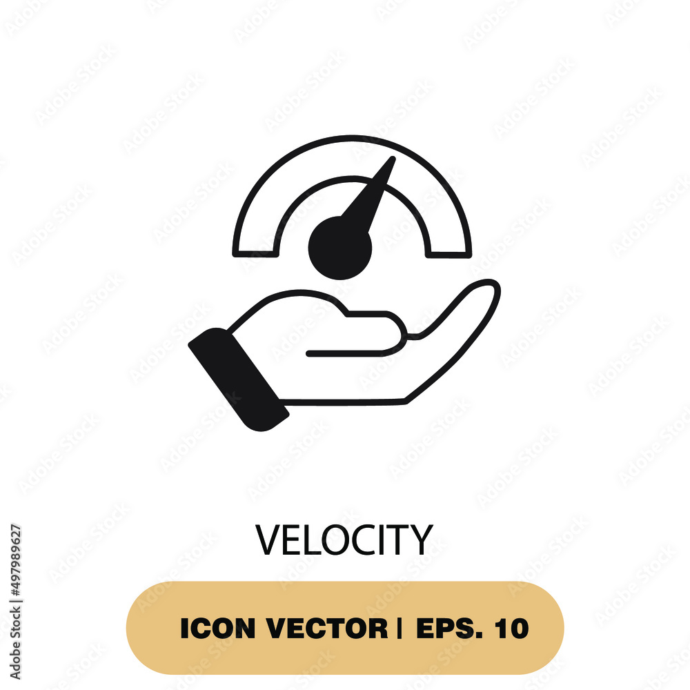 velocity icons symbol vector elements for infographic web velocity icons symbol vector elements for infographic web