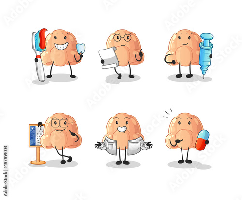 nose cartoon character mascot