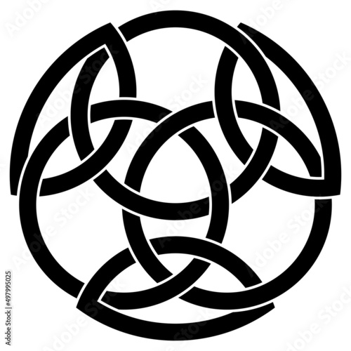 家紋です。六つ輪違いといいます。