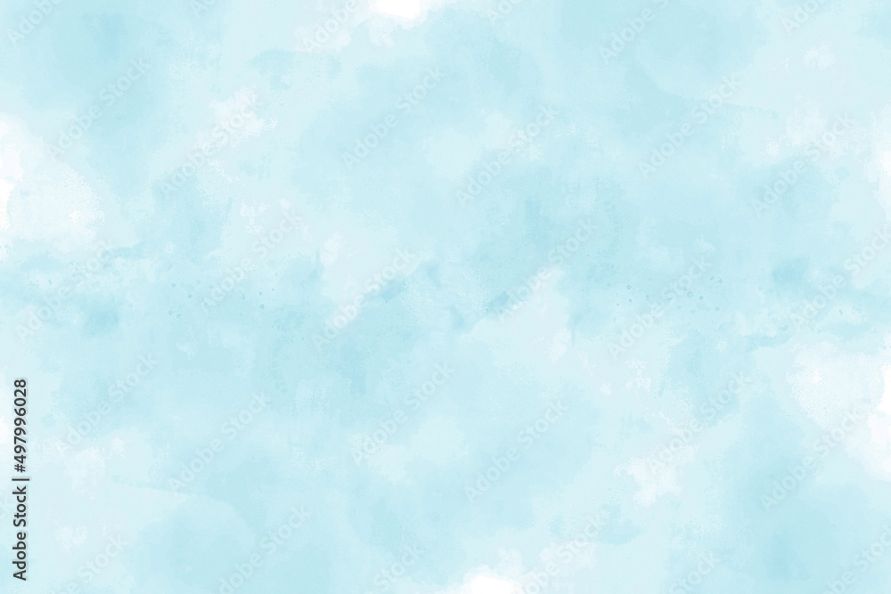 Fototapeta premium Beautiful Abstract Bluesky Water Color Background