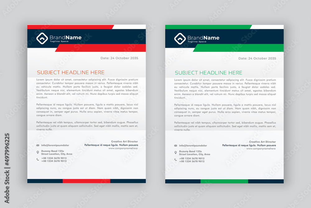 business corporate letterhead design template business corporate letterhead design template