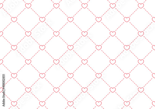 Heart pattern wallpaper. Heart symbol vector.