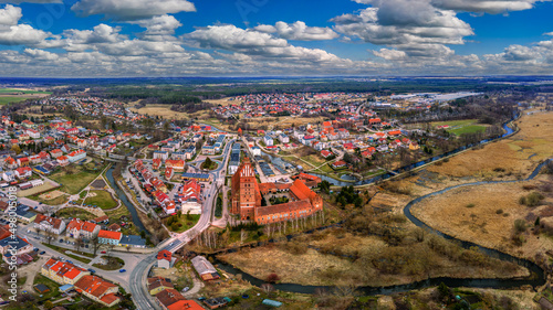 Dobre Miasto na Warmii w północno-wschodniej Polsce