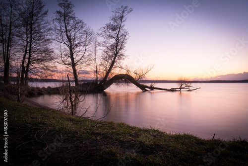 Zachód słońca sunset Mazury