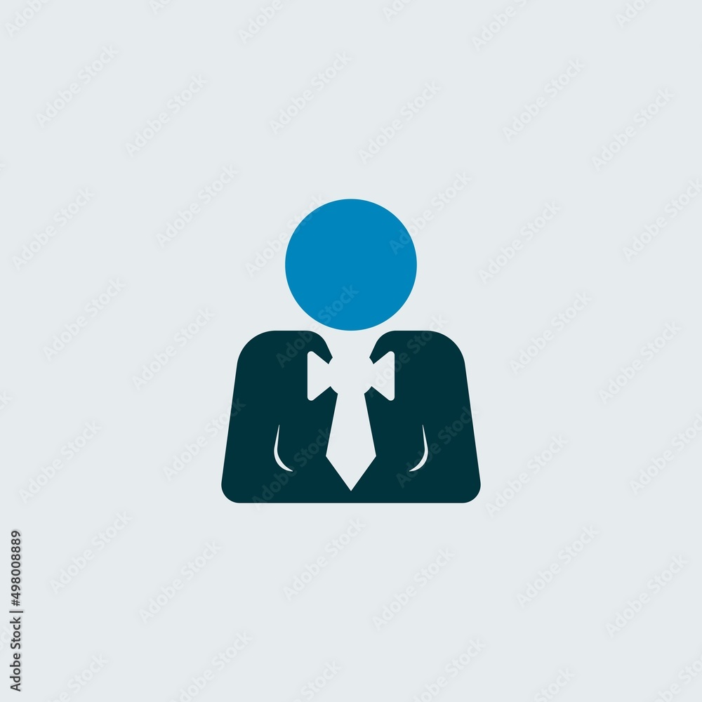 People Icon in trendy flat style isolated on grey background. Crowd sign People Icon in trendy flat style isolated on grey background. Crowd sign
