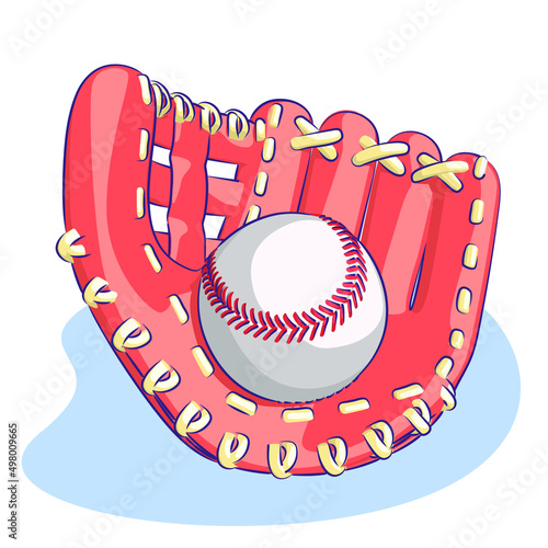 baseball vector cartoon