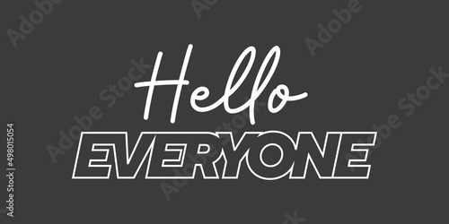  Hello everyone new typography design