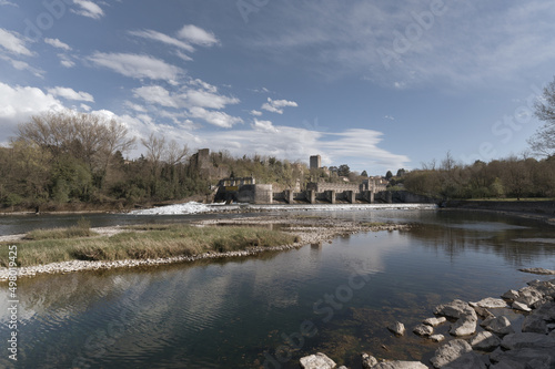 .Taccani hydroelectric power plant in Trezzo Adda