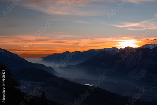 sunset in the mountains © Francesco