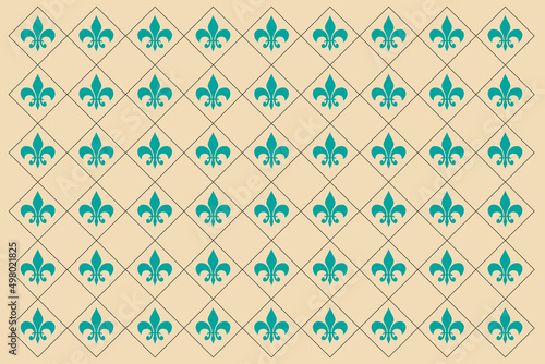 abstract seamless floral wavy pattern, background, texture. High quality photo on light brown background 