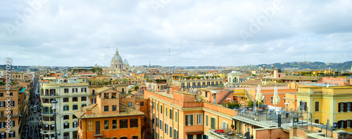 イタリア市街 風景 素材 ローマ
