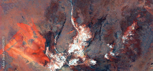 abstract landscape of the deserts of Africa from the air emulating the shapes and colors of war has broken out,Genre: Abstract Naturalism, from the abstract to the figurative