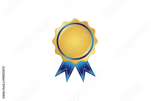 award icon Champion achievement medal. The symbol of success is the symbol of the winner.