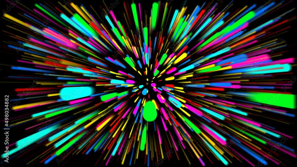Abstract background with colorful rays Abstract background with colorful rays