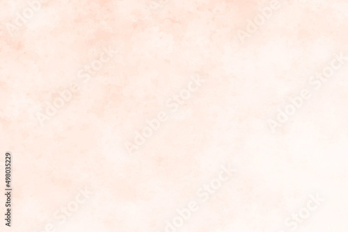 ベージュ色で淡い水彩風の背景イメージ 