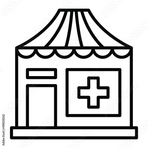 Medical Shop Icon Style