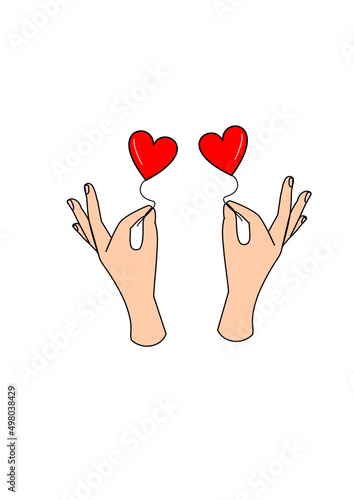 heart in hands