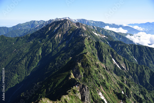 北アルプス鹿島槍ヶ岳