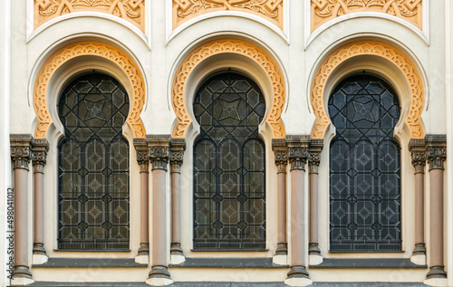 Exterior view of Spanish Synagogue, Prague © Nadezhda Bolotina