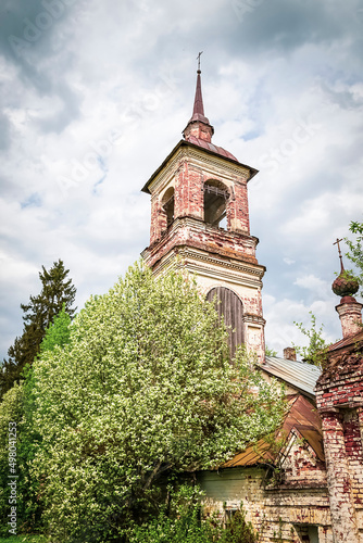 ancient Orthodox bell tower