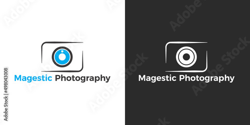 Minimal and Modern Photography studio logo
