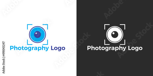 Minimal and Modern Photography studio logo