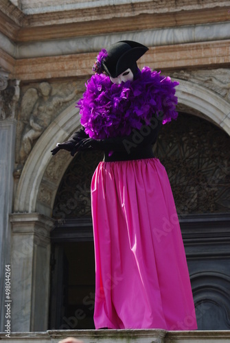Fotografie Maschere al carnevale di Venezia