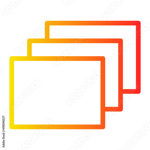 layers gradient icon