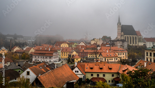 Wallpaper Mural Historic City Of Cesky Krumlov In The Czech Republic In Europe Torontodigital.ca