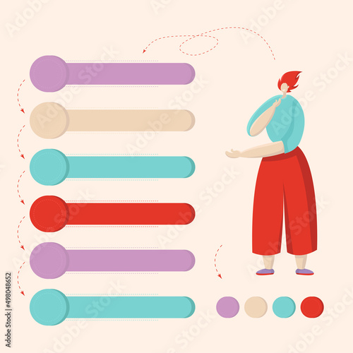 Happy rich business people celebrating income growth and financial success. Partners with stack of money. Colored flat vector illustration of successful investors isolated on white background