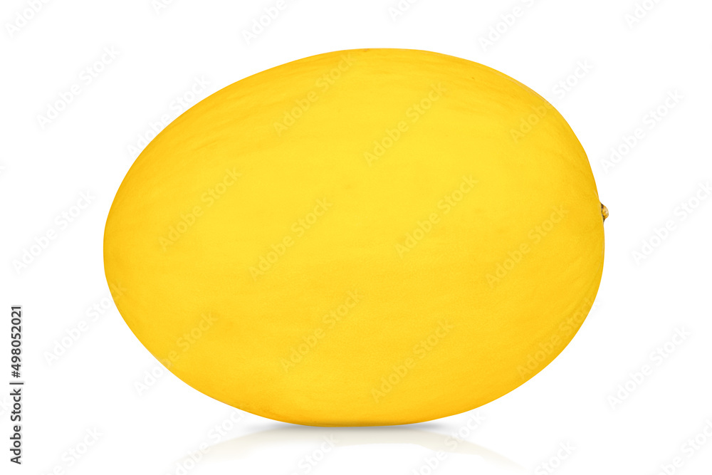 Yellow melon isolated on white background Yellow melon isolated on white background