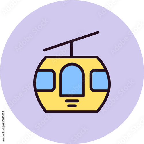 Cable Car Cabin Icon