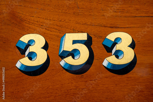 Railway carriage Number 353
