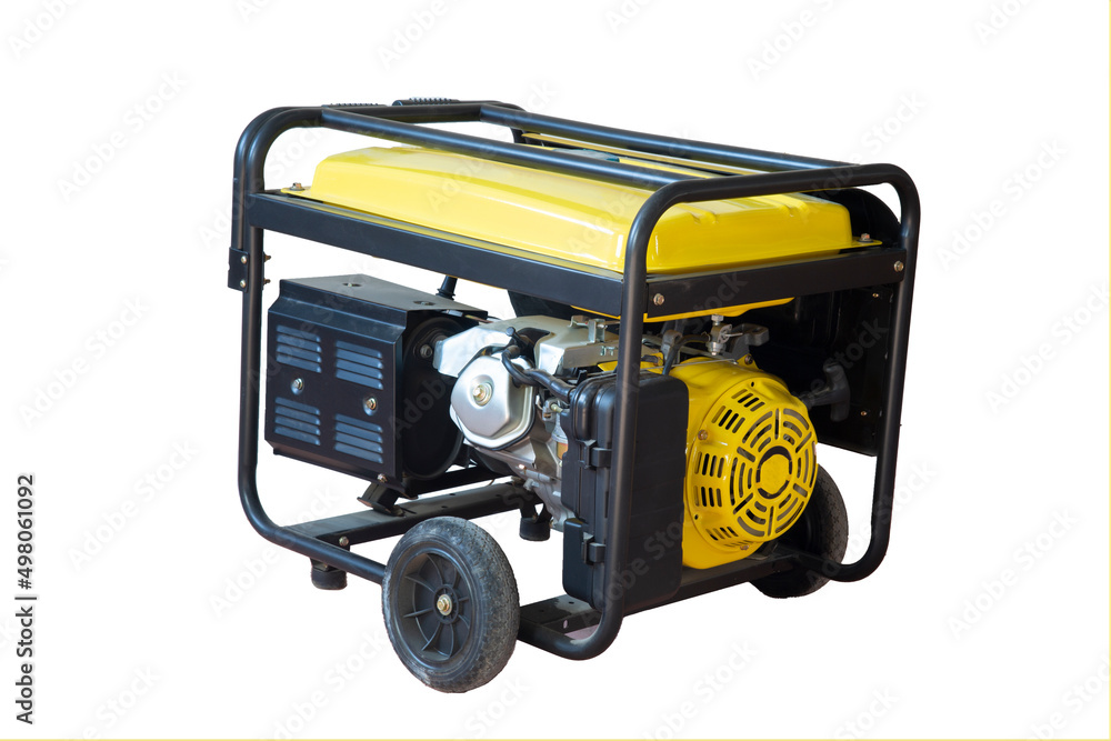 Portable gasoline generator.The use of an autonomous energy source. An additional source of energy.