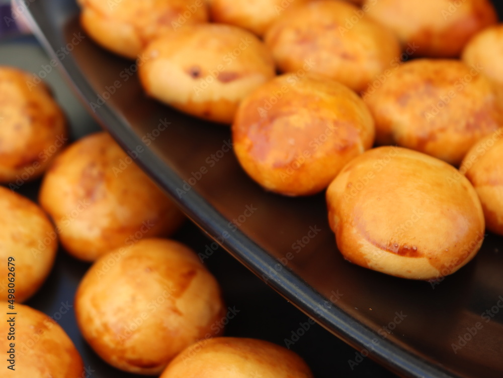 delicious artisan appetizers of bread dough and tasty sausage flavor delicious artisan appetizers of bread dough and tasty sausage flavor