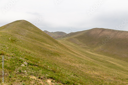 Long mountains, Orenburg region, Southern Urals, Russia.
