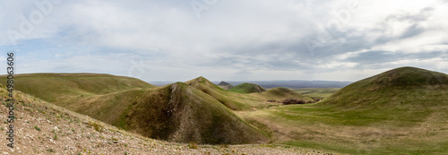 Long mountains, Orenburg region, Southern Urals, Russia.