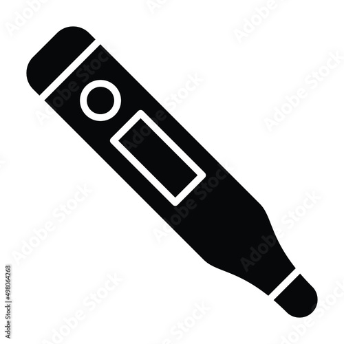 Thermometer Icon Style