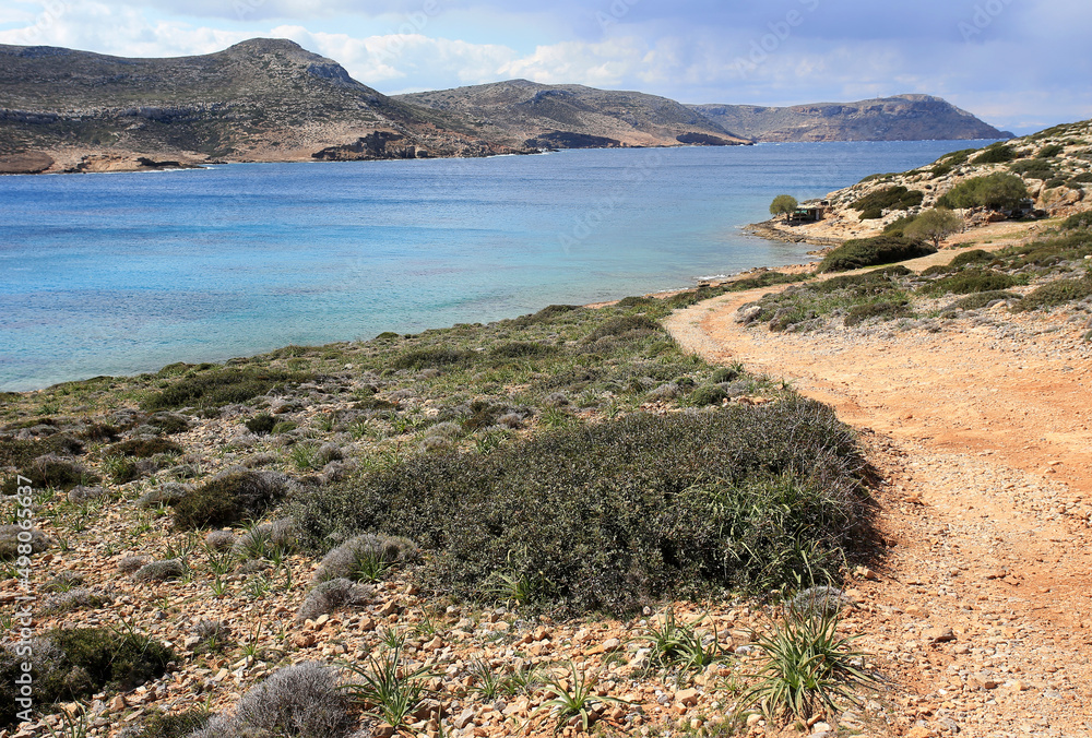 Stones and xerothermic grassland in Kyriamadia Natural Park (northeastern part of Crete)