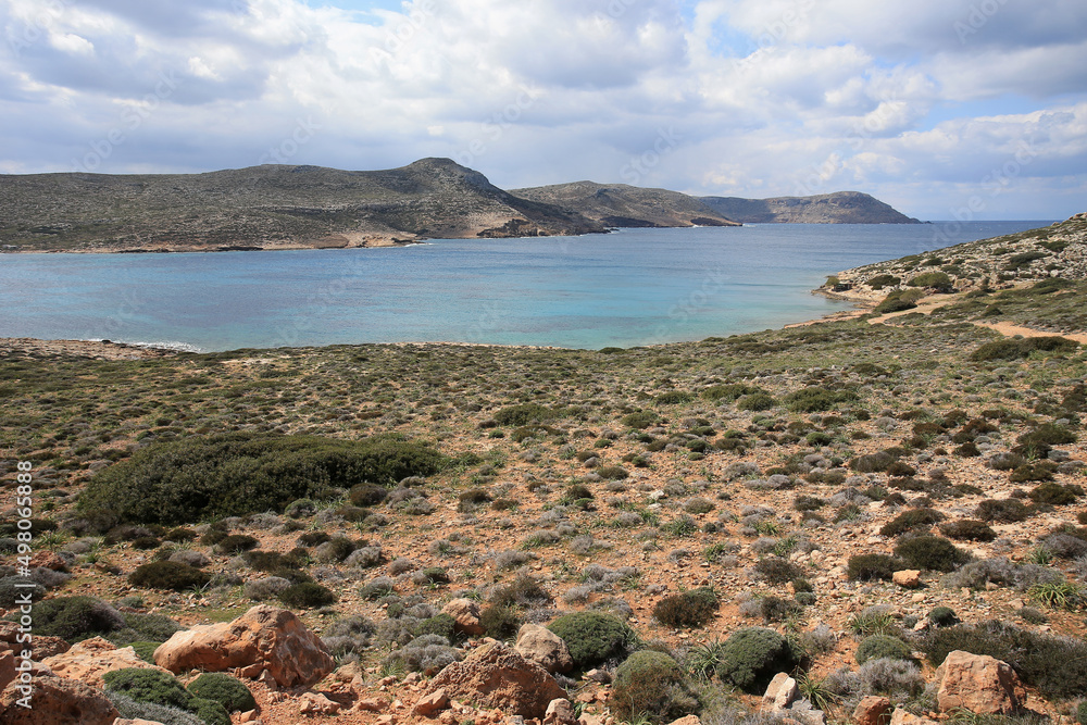 Stones and xerothermic grassland in Kyriamadia Natural Park (northeastern part of Crete)