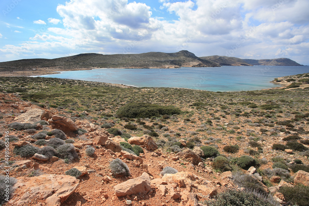 Stones and xerothermic grassland in Kyriamadia Natural Park (northeastern part of Crete)