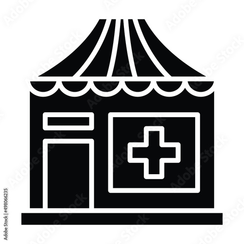 Medical Shop Icon Style