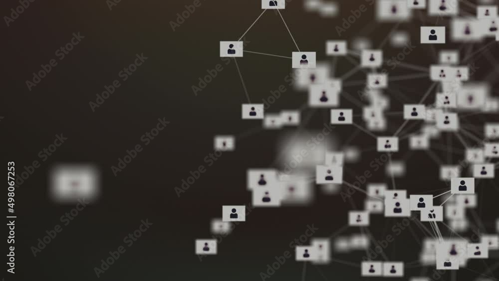 People network connection technology plexus background People network connection technology plexus background