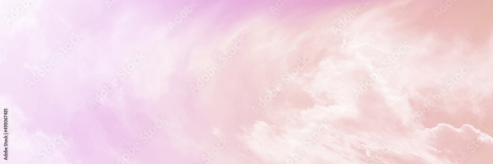Pink sky background and white clouds background. The sky before a large storm. Pink Sweet dream. Pink sky background and white clouds background. The sky before a large storm. Pink Sweet dream.