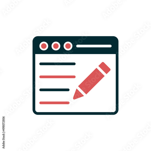 Blogging Icon