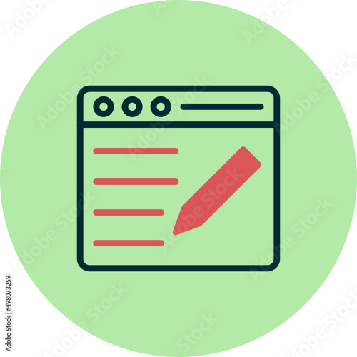Blogging Icon