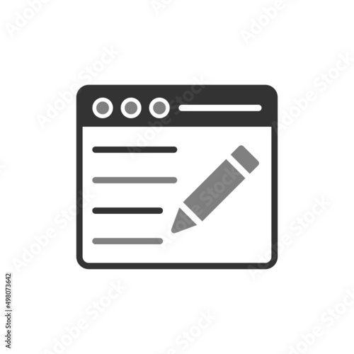Blogging Icon